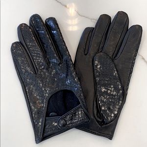 Club Monaco Leather Gloves